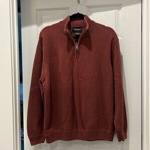 Eddie Bauer quarter zip sweater